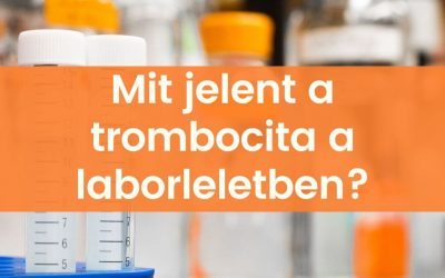 Mit jelent a trombocita a laborleletben?